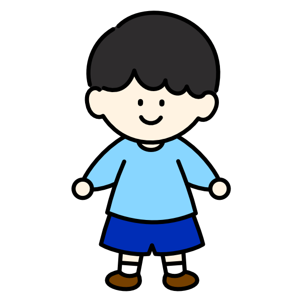 男の子（カラー）